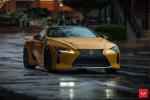 Lexus LC500 Inspiration Series on Voseen Wheels (HF-1) (Flare Yellow) 2019 года
